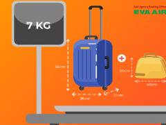 Tính phí hành lý quá cước EVA Air và mẹo tiết kiệm